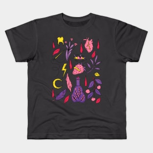 Print Witchcraft weekdays Kids T-Shirt